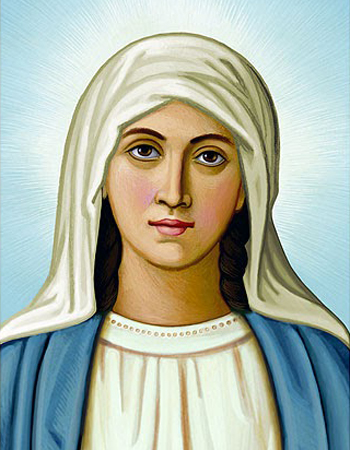 Images of Mary - Day with Mary West